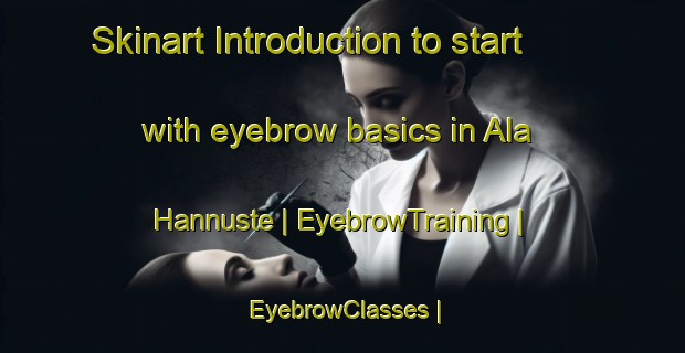 Skinart Introduction to start with eyebrow basics in Ala Hannuste | EyebrowTraining | EyebrowClasses | SkinartTraining-Estonia